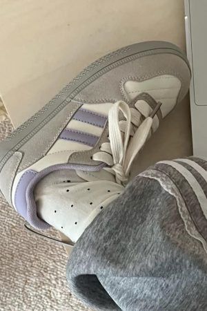 Cute Everyday Outfits, Outfit Inspo Casual Saturday School Sneakers in Lavender