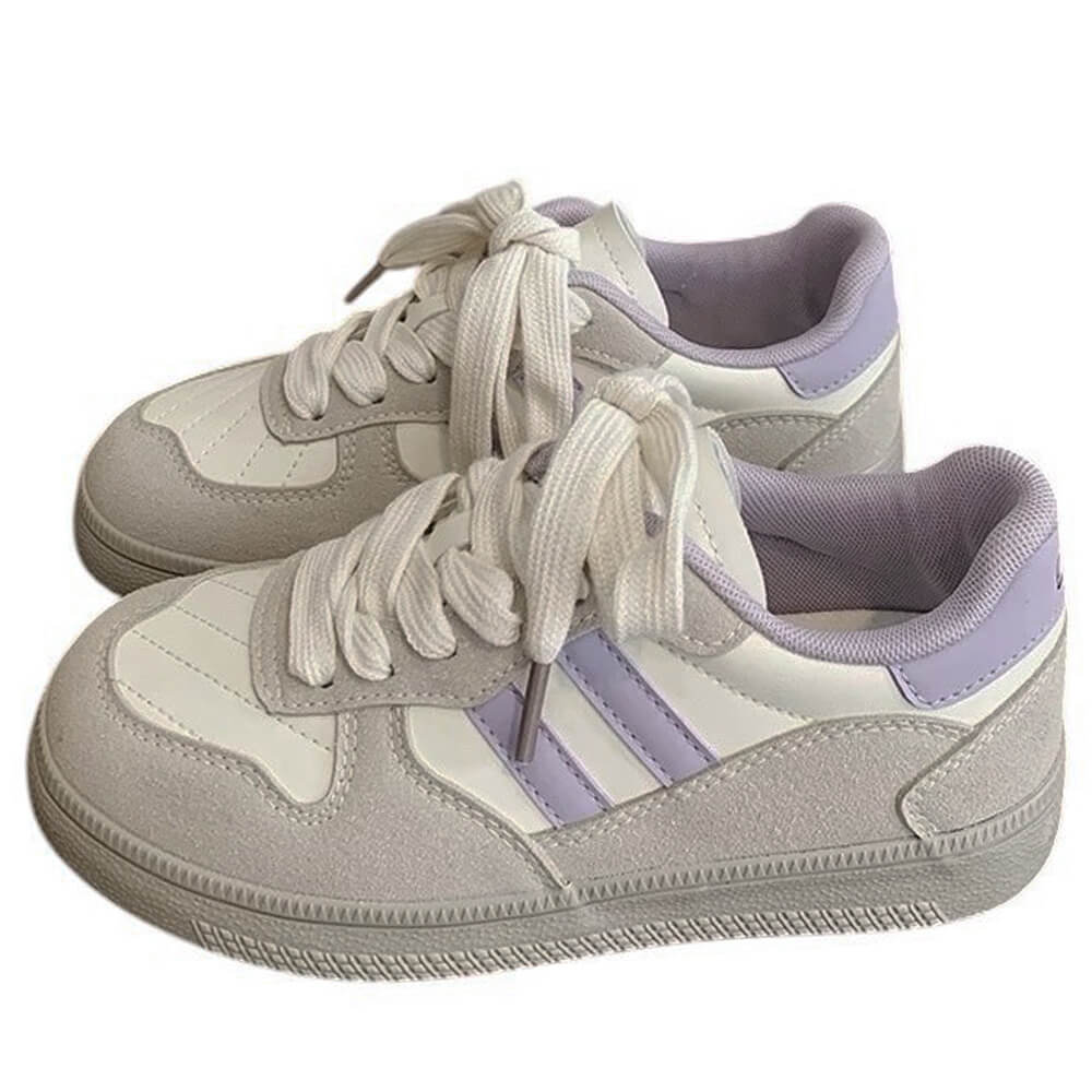 Cute Everyday Outfits, Outfit Inspo Casual Saturday School Sneakers in Lavender