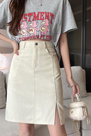 Cute Everyday Outfits, Outfit Inspo Casual Secret Crush Knee-Length Skirt