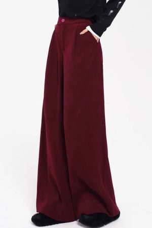 Cute Everyday Outfits, Outfit Inspo Casual Secret Crush Wide Leg Cord Pants