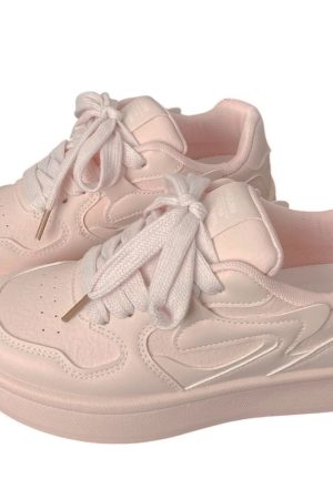 Cute Everyday Outfits, Outfit Inspo Casual Self Made Skater Sneakers in Pink