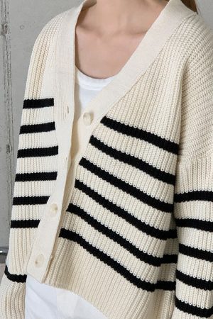 Cute Everyday Outfits, Outfit Inspo Casual Self Made Striped Cardigan