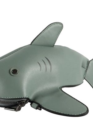 Cute Everyday Outfits, Outfit Inspo Casual Shark-Shaped Crossbody Bag