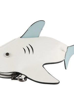 Cute Everyday Outfits, Outfit Inspo Casual Shark-Shaped Crossbody Bag
