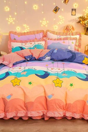 Cute Everyday Outfits, Outfit Inspo Casual Shooting Star Bedding Set 🌈