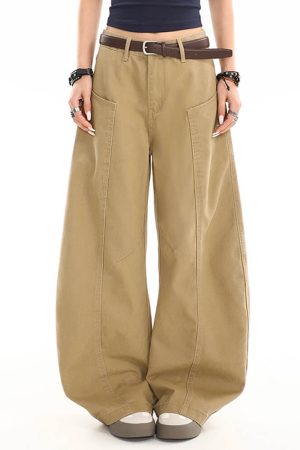 Cute Everyday Outfits, Outfit Inspo Casual Skater Girl Baggy Denim Pants