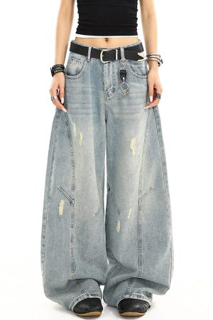 Cute Everyday Outfits, Outfit Inspo Casual Skater Girl Distressed Baggy Jeans