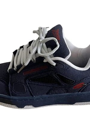 Cute Everyday Outfits, Outfit Inspo Casual Skater Girl Sneakers in Navy