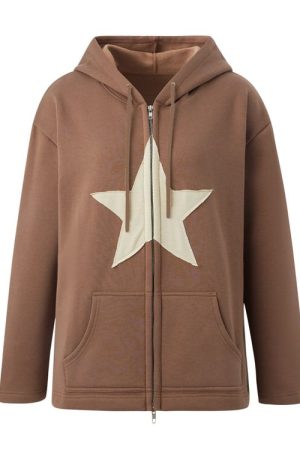 Cute Everyday Outfits, Outfit Inspo Casual Skater Girl Star Hoodie