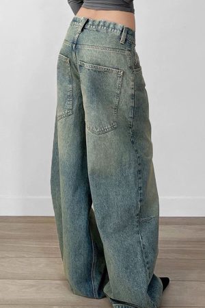 Cute Everyday Outfits, Outfit Inspo Casual Skater Girl Washed Wide-Leg Jeans