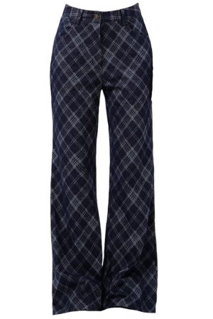 Cute Everyday Outfits, Outfit Inspo Casual Skippin' School Blue Plaid Pants