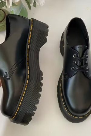 Cute Everyday Outfits, Outfit Inspo Casual Skippin' School Platform Boots