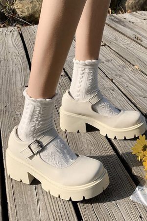 Cute Everyday Outfits, Outfit Inspo Casual Skippin' School Platform Sandals