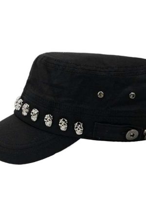 Cute Everyday Outfits, Outfit Inspo Casual Skull Rivet Cap