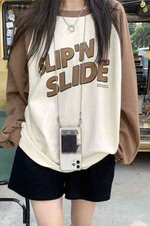 Cute Everyday Outfits, Outfit Inspo Casual Slip n Slide Sweatshirt