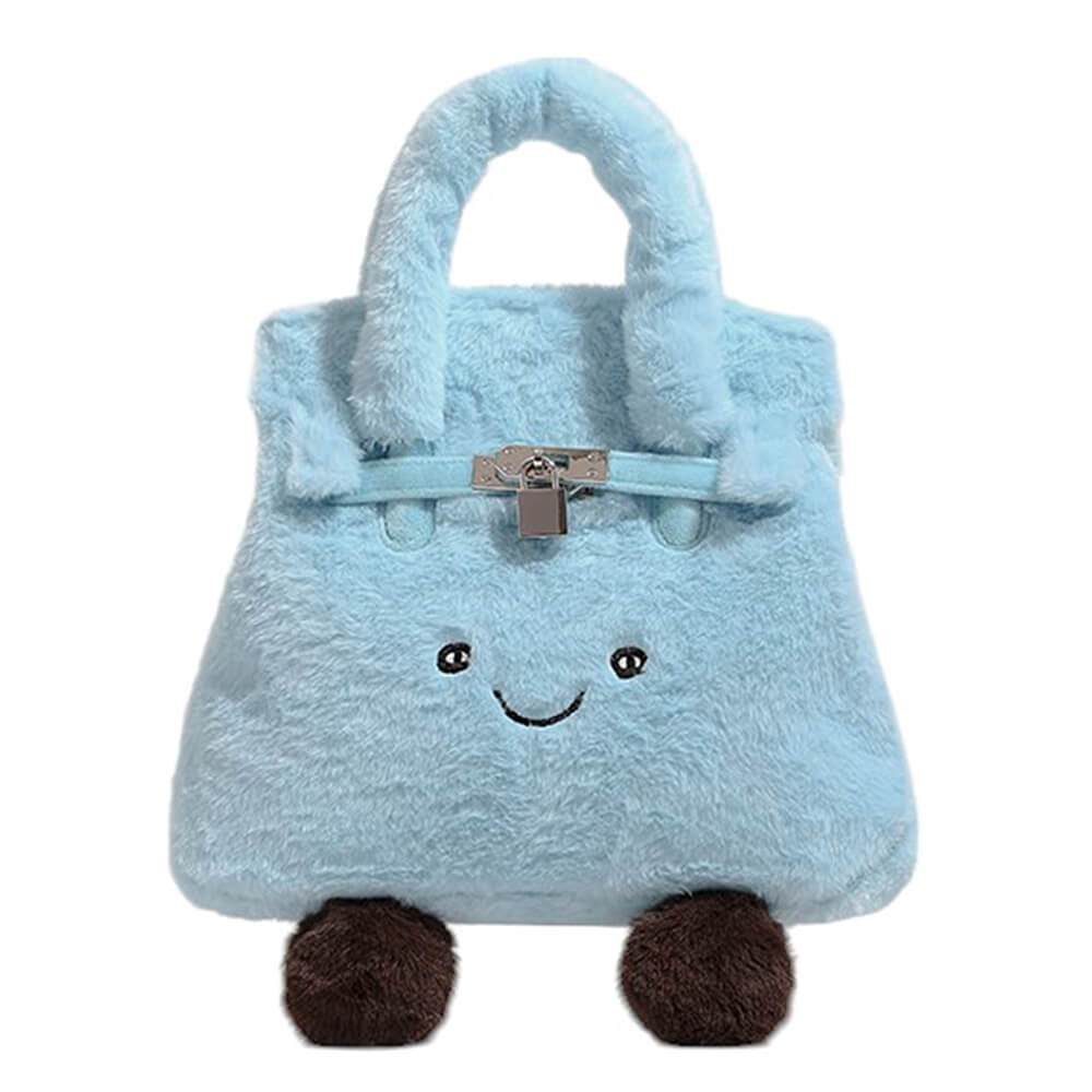 Cute Everyday Outfits, Outfit Inspo Casual Smiling Face Plush Handbag