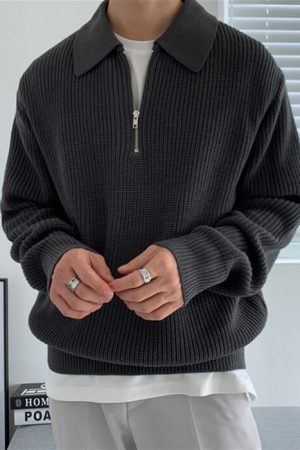 Cute Everyday Outfits, Outfit Inspo Casual Soft Boy Aesthetic Knit Pullover