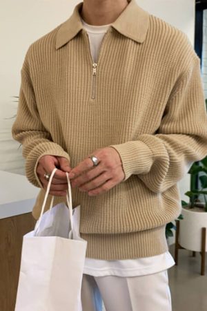 Cute Everyday Outfits, Outfit Inspo Casual Soft Boy Aesthetic Knit Pullover