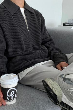 Cute Everyday Outfits, Outfit Inspo Casual Soft Boy Aesthetic Knit Pullover