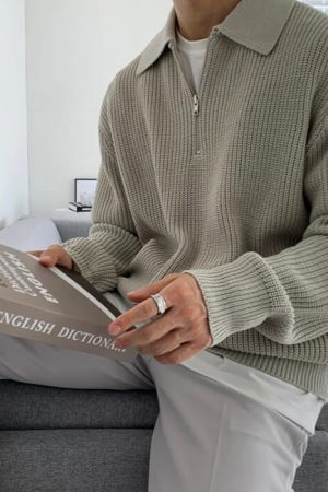 Cute Everyday Outfits, Outfit Inspo Casual Soft Boy Aesthetic Knit Pullover