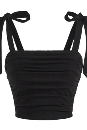 Cute Everyday Outfits, Outfit Inspo Casual Soft Girl Bow Ties Top