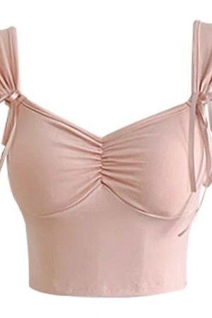 Cute Everyday Outfits, Outfit Inspo Casual Soft Girl Bra Crop Top