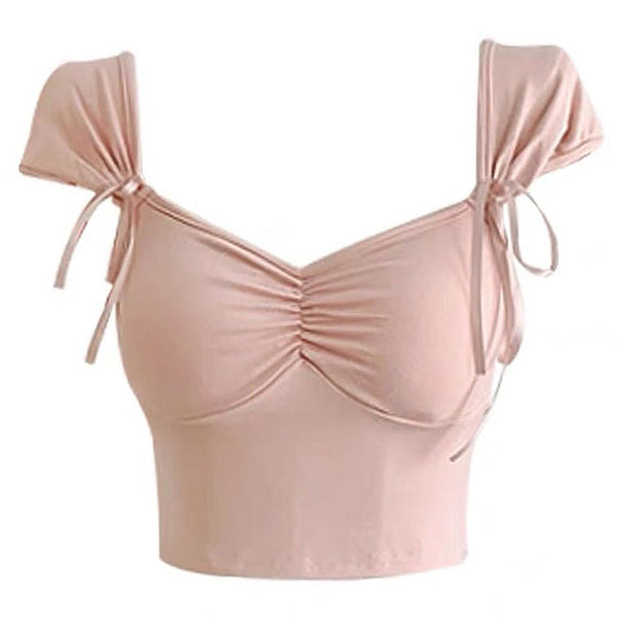 Cute Everyday Outfits, Outfit Inspo Casual Soft Girl Bra Crop Top