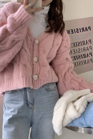 Cute Everyday Outfits, Outfit Inspo Casual Soft Girl Cropped Cardigan