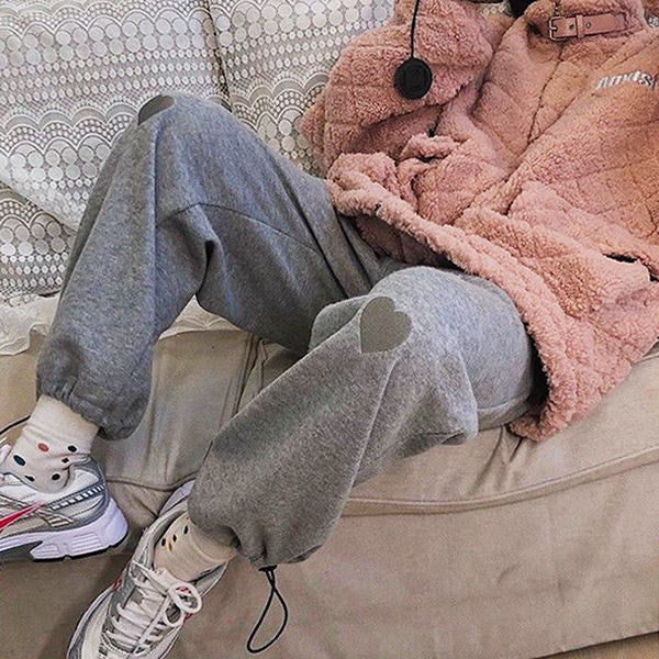 Cute Everyday Outfits, Outfit Inspo Casual Soft Girl Heart Joggers Cute Everyday Outfits, Outfit Inspo Casual Soft Girl Heart Joggers