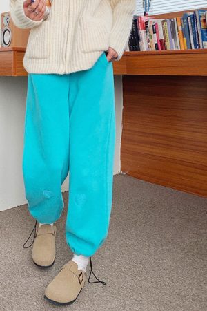 Cute Everyday Outfits, Outfit Inspo Casual Soft Girl Heart Joggers