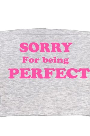 Cute Everyday Outfits, Outfit Inspo Casual Sorry For Being Perfect Tube Top