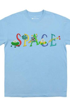 Cute Everyday Outfits, Outfit Inspo Casual Space Embroidered Tee