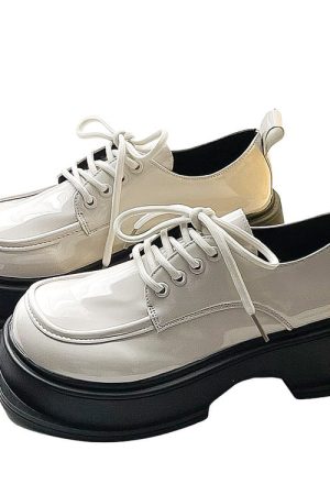 Cute Everyday Outfits, Outfit Inspo Casual Square Toe Glossy Platform Boots