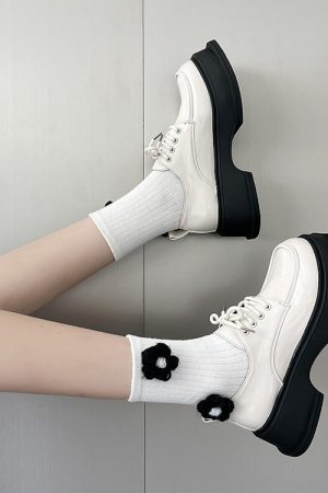 Cute Everyday Outfits, Outfit Inspo Casual Square Toe Glossy Platform Boots