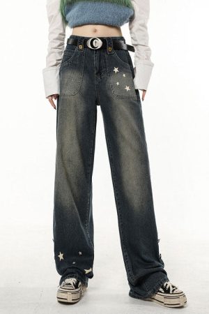 Cute Everyday Outfits, Outfit Inspo Casual Star Child Wide Leg Jeans