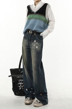 Cute Everyday Outfits, Outfit Inspo Casual Star Child Wide Leg Jeans