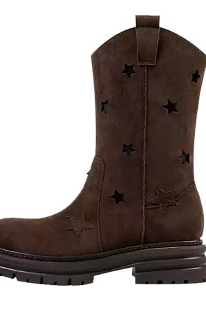 Cute Everyday Outfits, Outfit Inspo Casual Star Cut-Out Boots