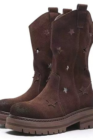 Cute Everyday Outfits, Outfit Inspo Casual Star Cut-Out Boots