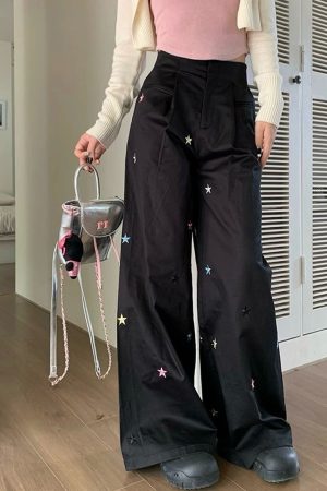 Cute Everyday Outfits, Outfit Inspo Casual Star Girl Aesthetic Baggy Pants