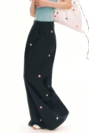 Cute Everyday Outfits, Outfit Inspo Casual Star Girl Aesthetic Baggy Pants