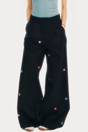 Cute Everyday Outfits, Outfit Inspo Casual Star Girl Aesthetic Baggy Pants