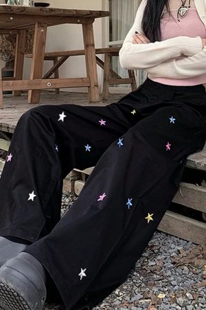 Cute Everyday Outfits, Outfit Inspo Casual Star Girl Aesthetic Baggy Pants