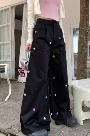 Cute Everyday Outfits, Outfit Inspo Casual Star Girl Aesthetic Baggy Pants