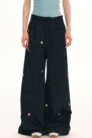 Cute Everyday Outfits, Outfit Inspo Casual Star Girl Aesthetic Baggy Pants