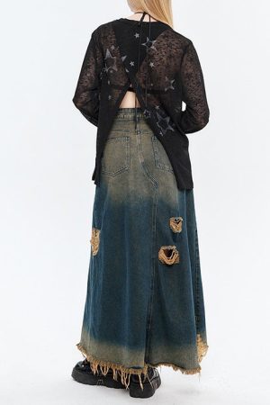 Cute Everyday Outfits, Outfit Inspo Casual Star Girl Aesthetic Long Sleeve Top