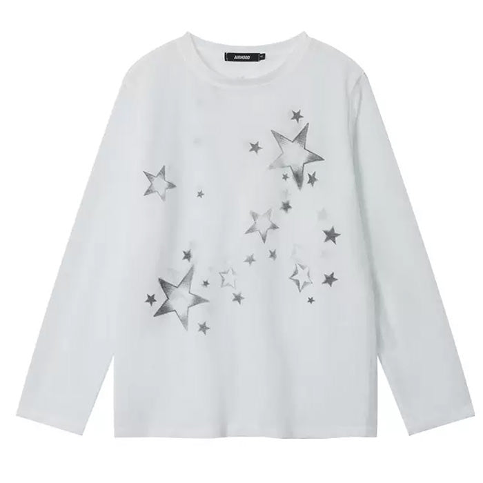Cute Everyday Outfits, Outfit Inspo Casual Star Girl Aesthetic Long Sleeve Top Cute Everyday Outfits, Outfit Inspo Casual Star Girl Aesthetic Long Sleeve Top