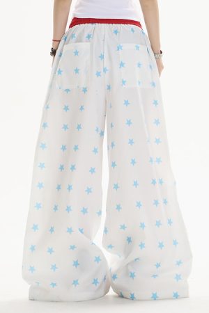 Cute Everyday Outfits, Outfit Inspo Casual Star Girl Aesthetic Wide-Leg Trousers