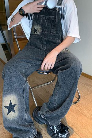 Cute Everyday Outfits, Outfit Inspo Casual Star Girl Denim Overalls