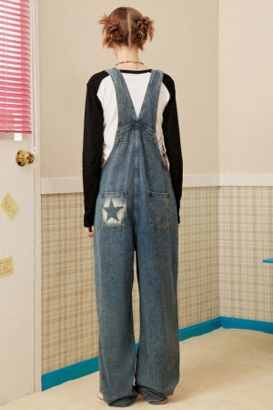 Cute Everyday Outfits, Outfit Inspo Casual Star Girl Denim Overalls