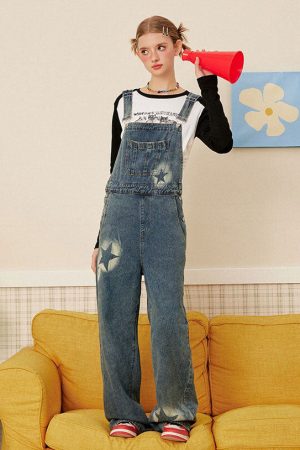 Cute Everyday Outfits, Outfit Inspo Casual Star Girl Denim Overalls